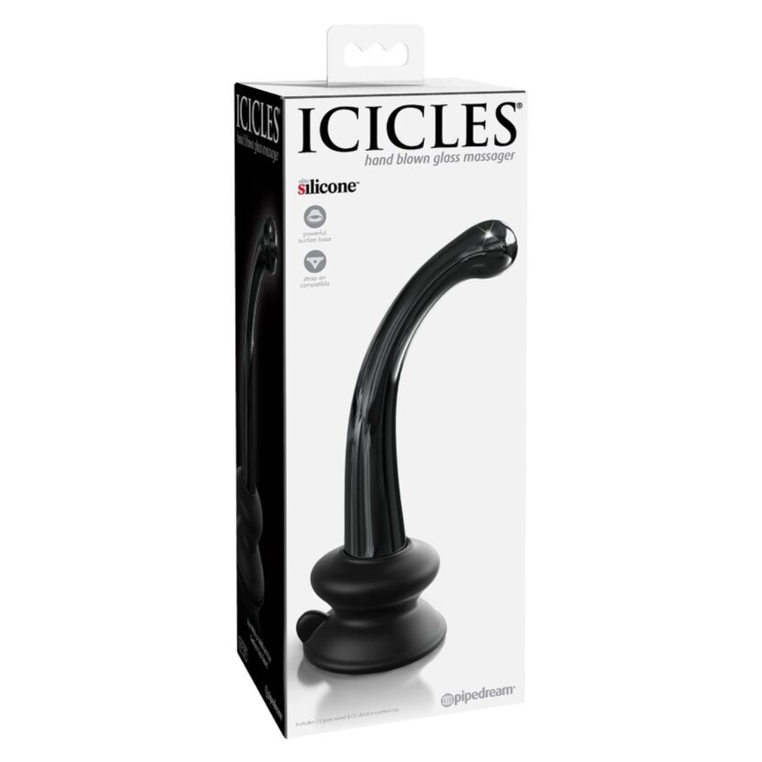 Dildo In Vetro Soffiato A Mano Con Ventosa NUMERO 87