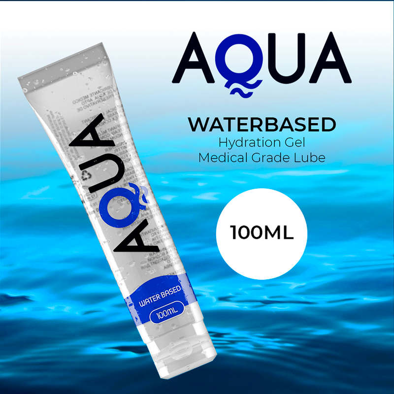 Lubrificante a base d'acqua inodore, trasparente e naturale
