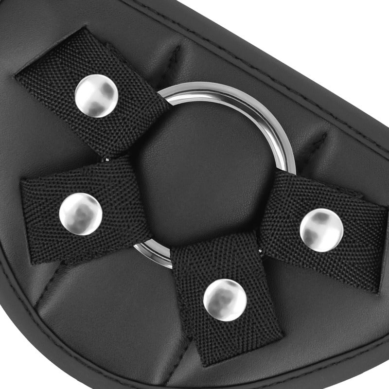 Strap on dildo vibrante con orologio wireless