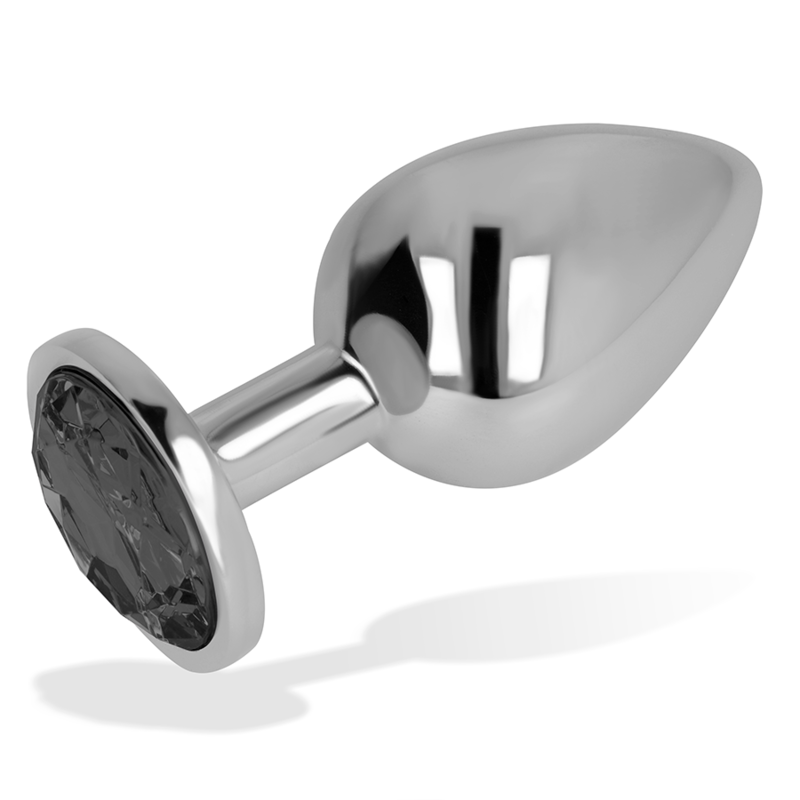 Plug anale in acciaio inossidabile, diamante esterno gioiello in 3 colori
