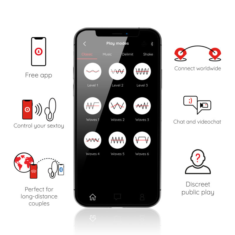 Ovetto vibrante tokyo con app gratuita