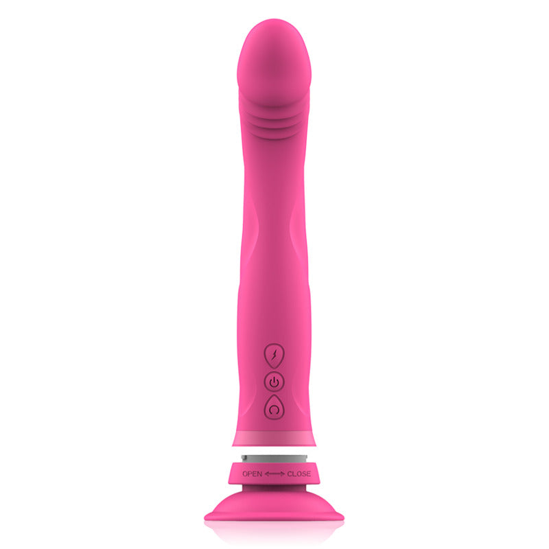 Michelangelo Dildo Vibratore In Silicone Rosa