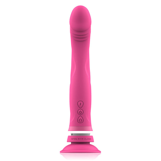 Michelangelo Dildo Vibratore In Silicone Rosa