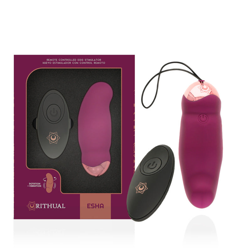 Esha Egg Telecomandato Rotazione Punto G