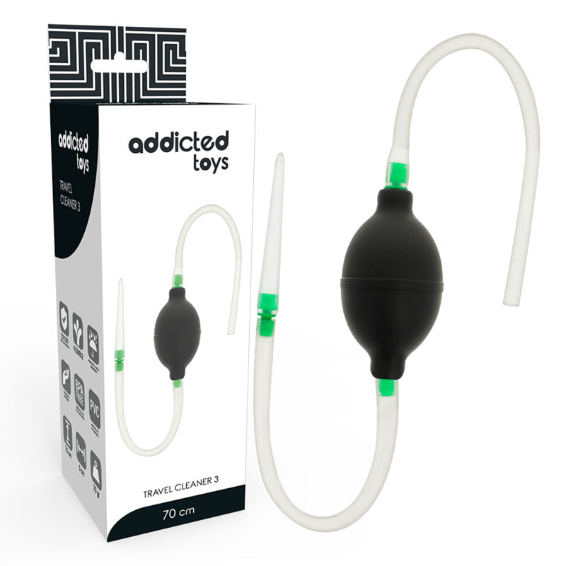 Set di Clistere Nero sicuro e Ipoallergenico - Doccia anale