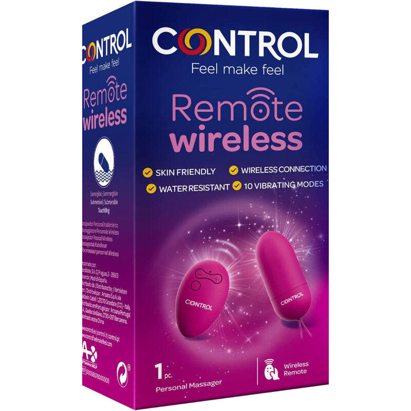 Ovetto Vibrante Con Telecomando Wireless Control