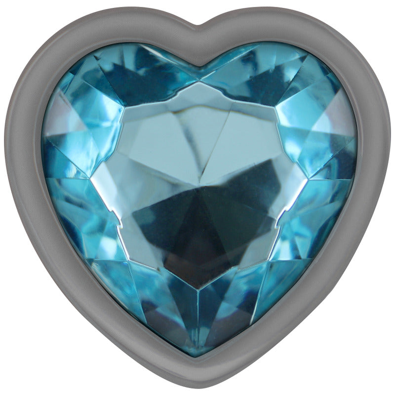 Plug Anale Cuore Azzurro S