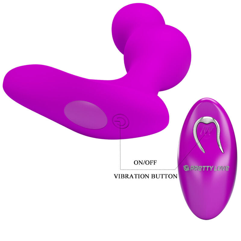 Vibratore Massagiatore Anale Terrance Con Telecomando