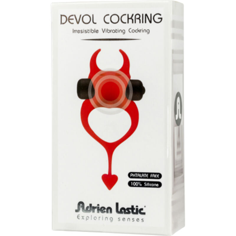 Anello vibrante cockring devol rosso