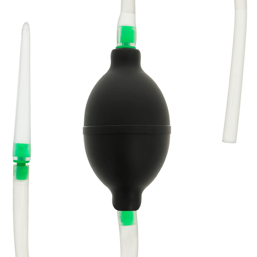 Set di Clistere Nero sicuro e Ipoallergenico - Doccia anale
