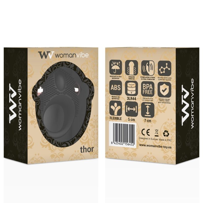Thor | Anello vibrante in silicone