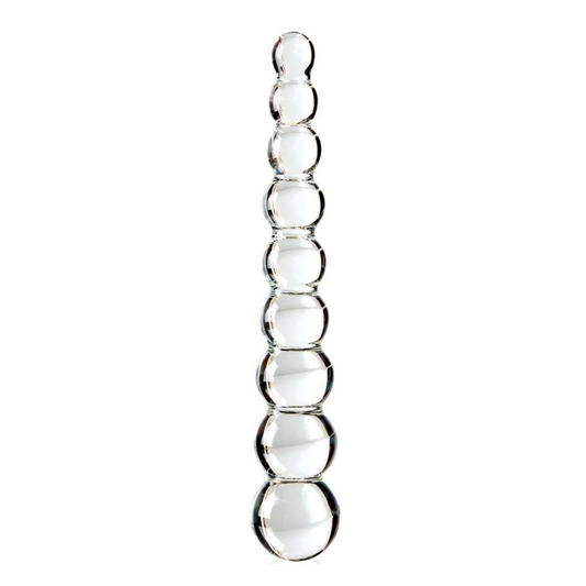 Dildo In Vetro Soffiato A Mano ICICLES NUMERO 2