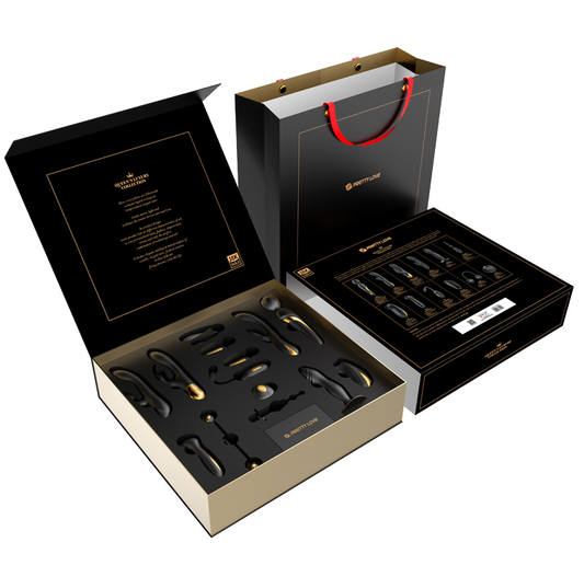 Regalo Luxury 12 Sex Toys Placcati In Oro