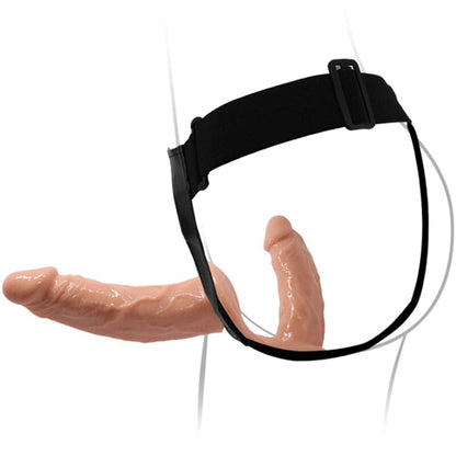 Pretty Love Doppio Dildo in TPR per Harness Con Ibragarura Regolabile