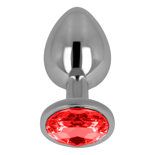 Plug anale in acciaio inossidabile, diamante esterno gioiello in 3 colori