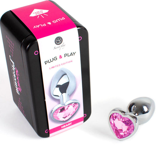 Plug Anale Cuore 7cm