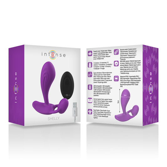 Shelly Plug Anale Telecomandato Viola