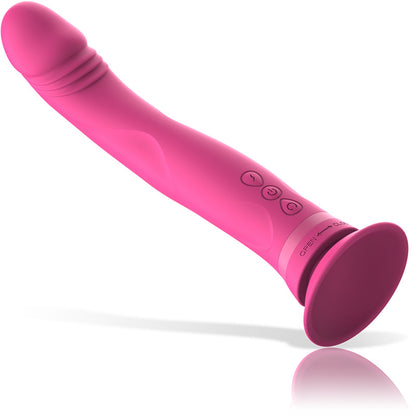 Michelangelo Dildo Vibratore In Silicone Rosa
