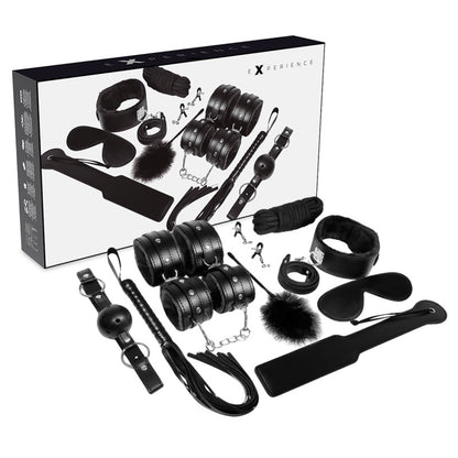 Set Bondage Nero 10 Pezzi