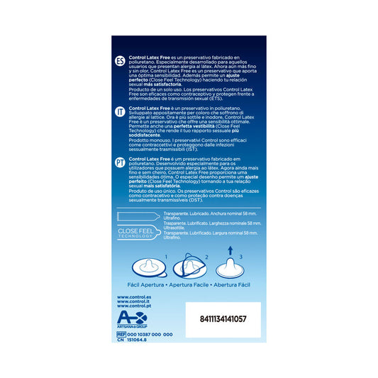Latex Free Ultra Sottile | 5 pz