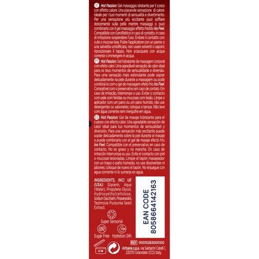 Hot Passion Massage Gel | 200 ml