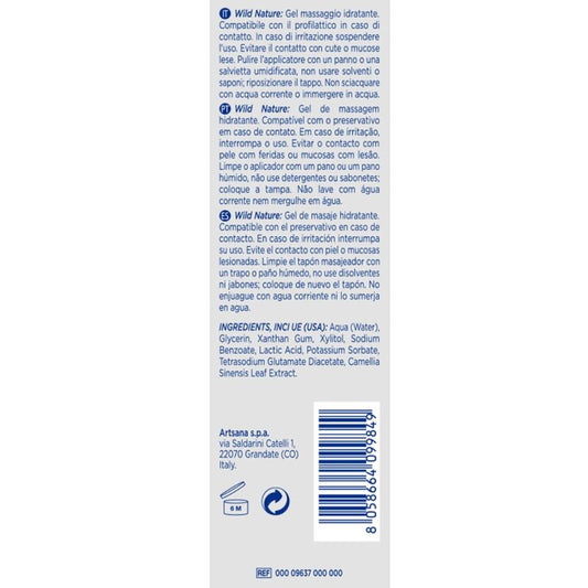 Wild Nature Gel Da Massaggio | 200 ml