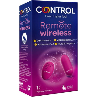 Ovetto Vibrante Con Telecomando Wireless Control