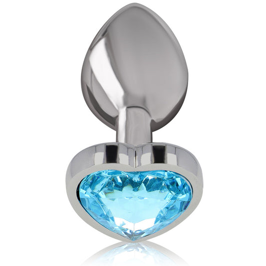 Plug Anale Cuore Azzurro S