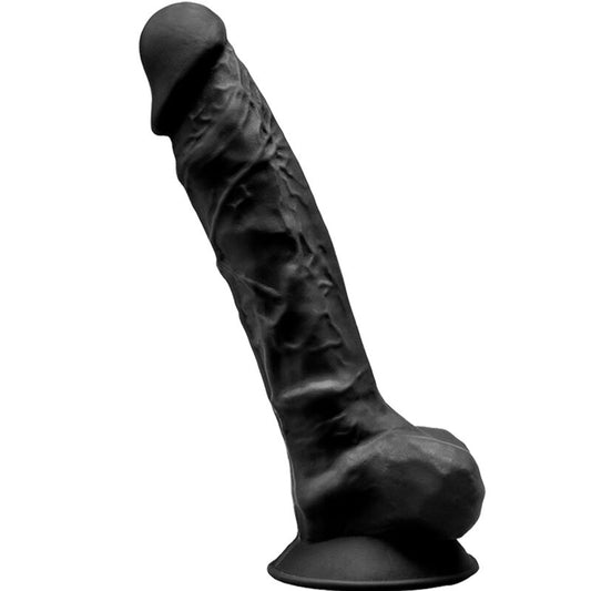 Dildo Realistico Premium Nero 20 cm