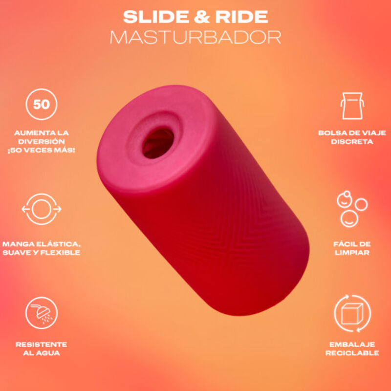 Slide & Ride Masturbatore pene