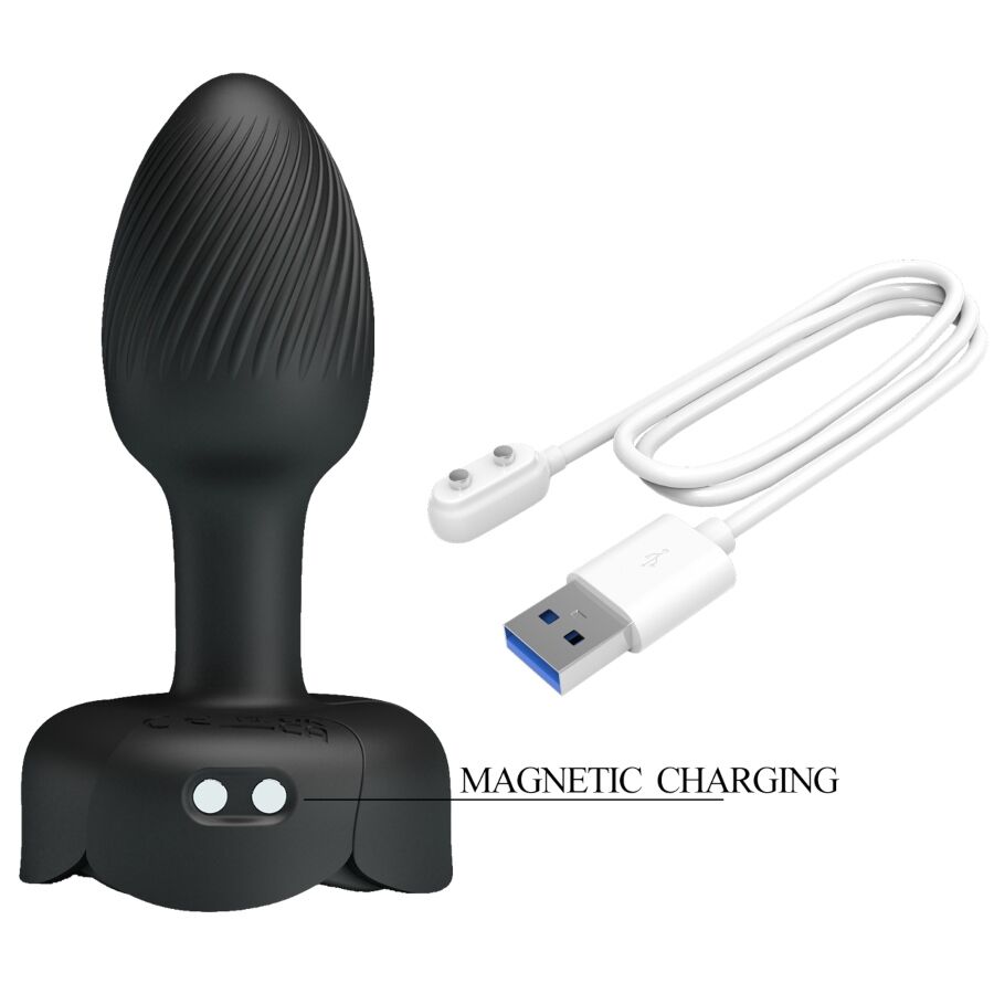 Plug Anale con LED Multicolore e Vibrazioni