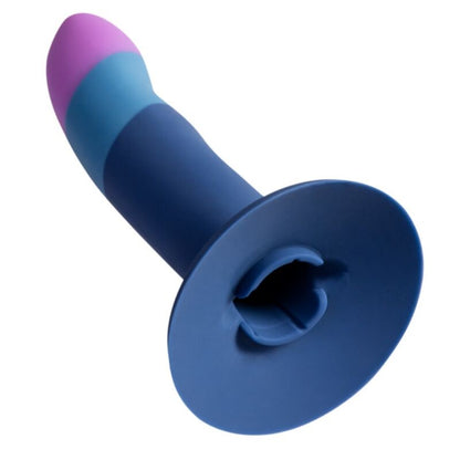 ROMP KIT - Piccolo Harness con Dildo in Silicone Tricolore 14 cm
