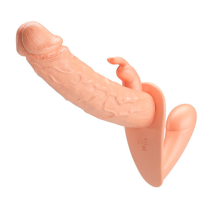 Harness per Doppia Penetrazione con Dildo Cavo in TPE