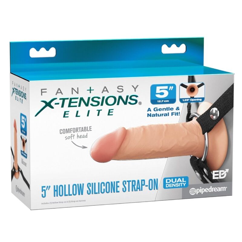 Fantasy X-Tensions Elite Realistic Hollow Strap-On 14,6 cm