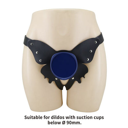 Universal Strap-On Harness Briefs Nero e Blu