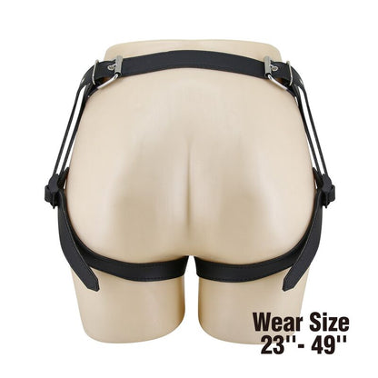 Universal Strap-On Harness Briefs Nero e Blu