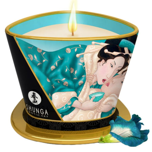 Candela da Massaggio Shunga | Isola fiorita (170 ml)