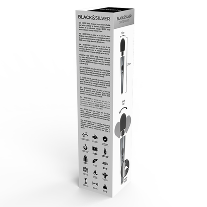 Wand Massager Dexter - BLACK&SILVER™