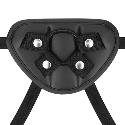 CYBERSILICOCK Harness Universale con Dildo in Silicone e 3 Anelli