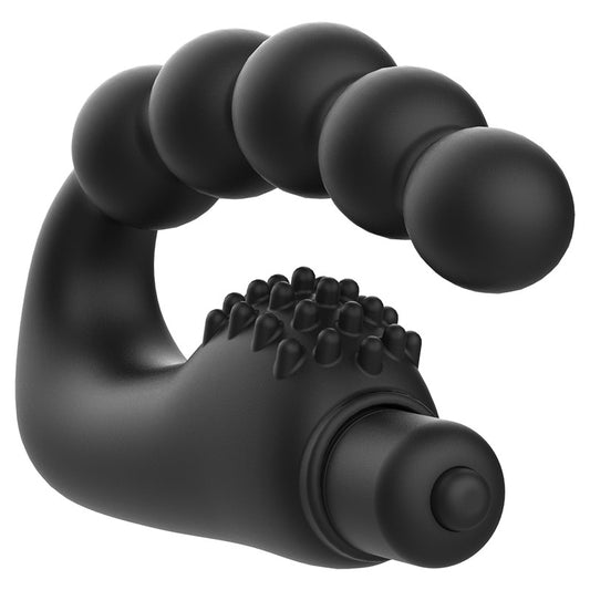 Massagiatore Vibrante Anale Prostatico Nero