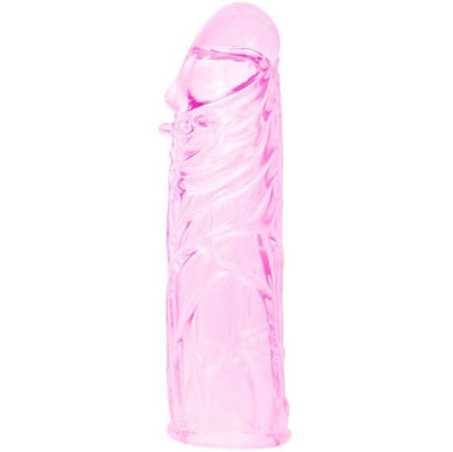 Guaina per il pene con texture realistica 13 cm